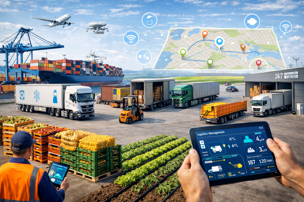 Logistics Systems for Agriculture and Food Supply Chains