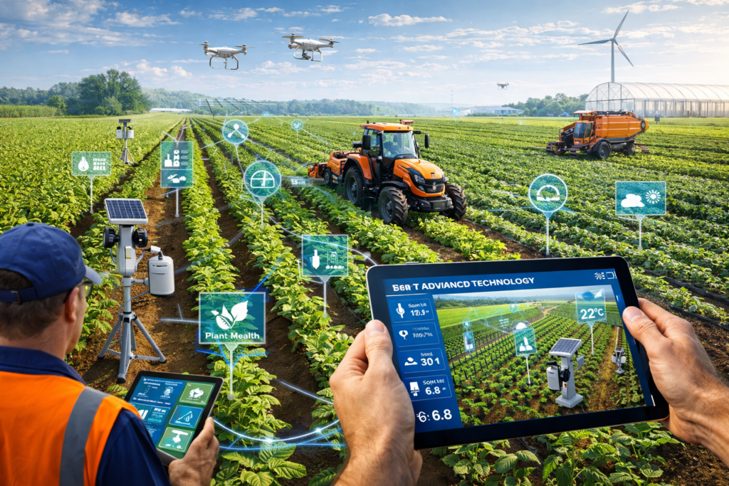 Slimme landbouw technologie in actie